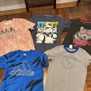 Boys lot of size 10/12 tops shirts Adidas